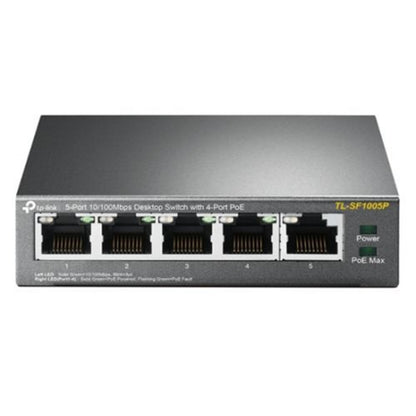 TP-Link TL-SF1005P | Unmanaged Switch | 5 Poorten | Fast Ethernet (10/100 Mbps) | PoE | Zwart - Matmuis