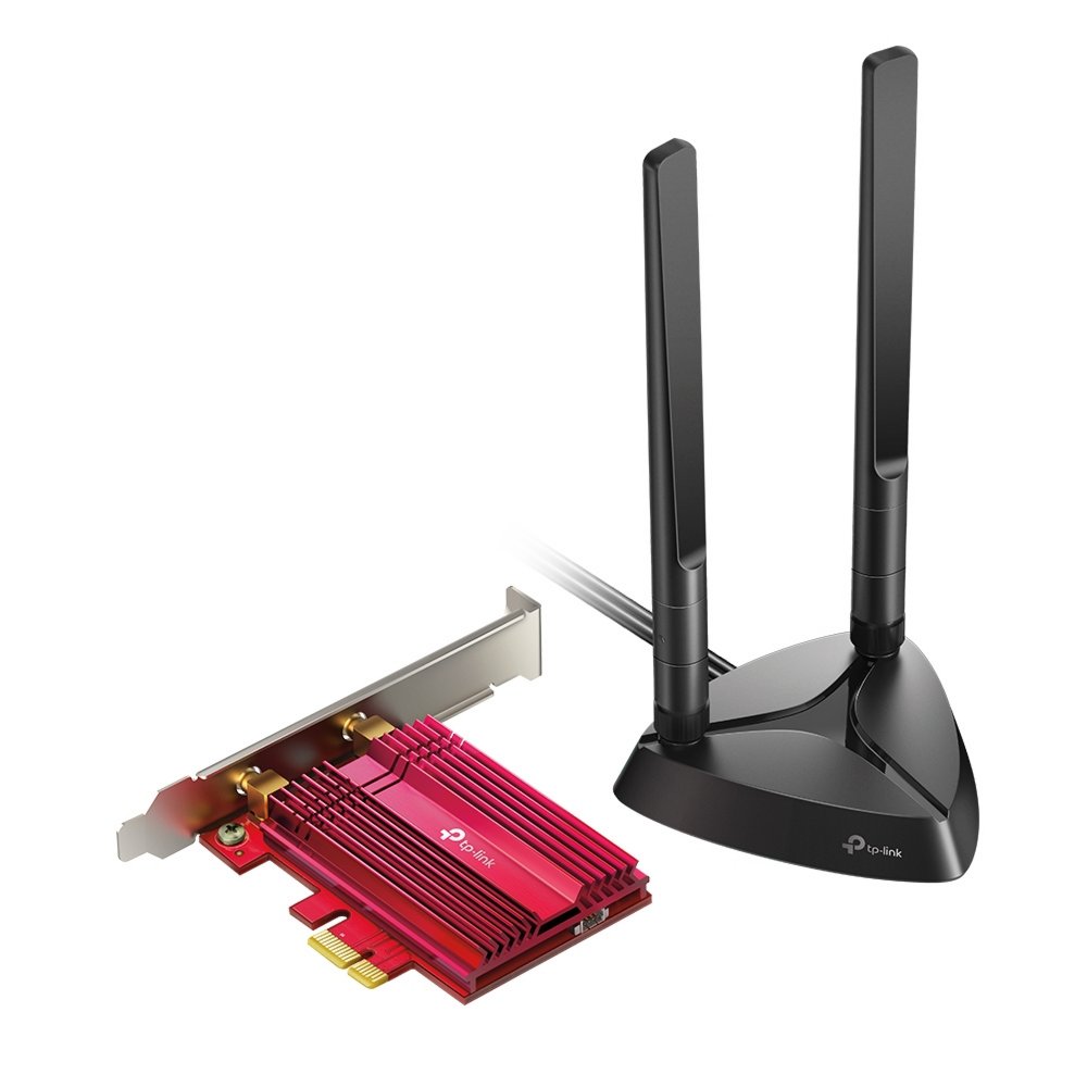 TP-Link Archer TX3000E | Wi-Fi 6 PCIe Adapter | 2402 Mbps (5 GHz) + 574 Mbps (2,4 GHz) | Bluetooth 5.0 | PCIe x1 - Matmuis - Matmuis