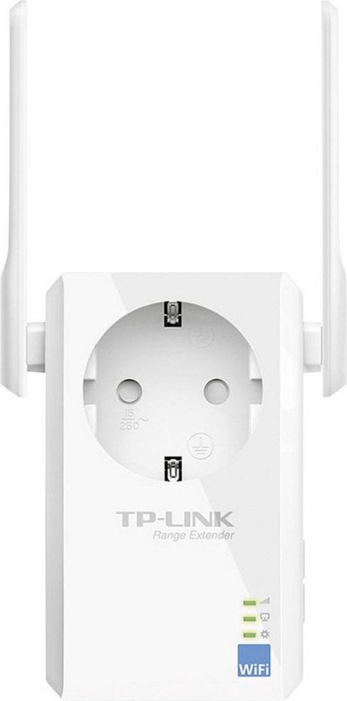 TP-Link TL-WA860RE | Wi-Fi 4 Range Extender | Single-band 2,4 GHz | 300 Mbps | 10/100 Mbps Ethernet | Wit - Matmuis