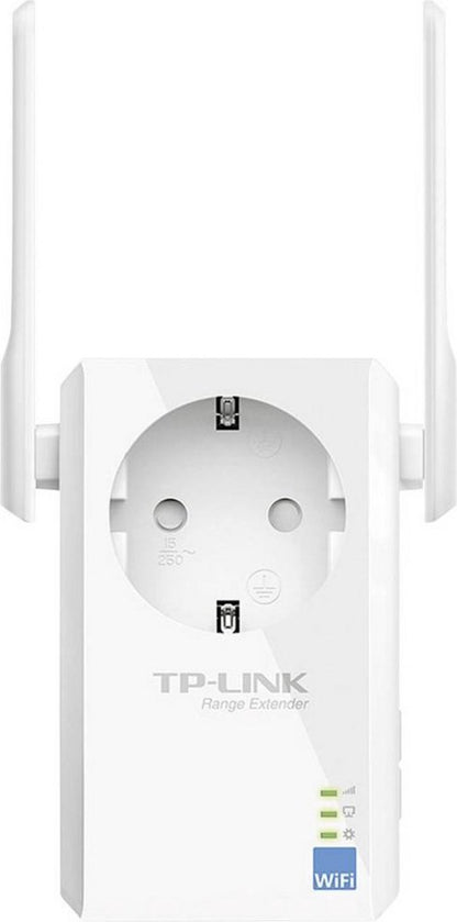 TP-Link TL-WA860RE | Wi-Fi 4 Range Extender | Single-band 2,4 GHz | 300 Mbps | 10/100 Mbps Ethernet | Wit - Matmuis