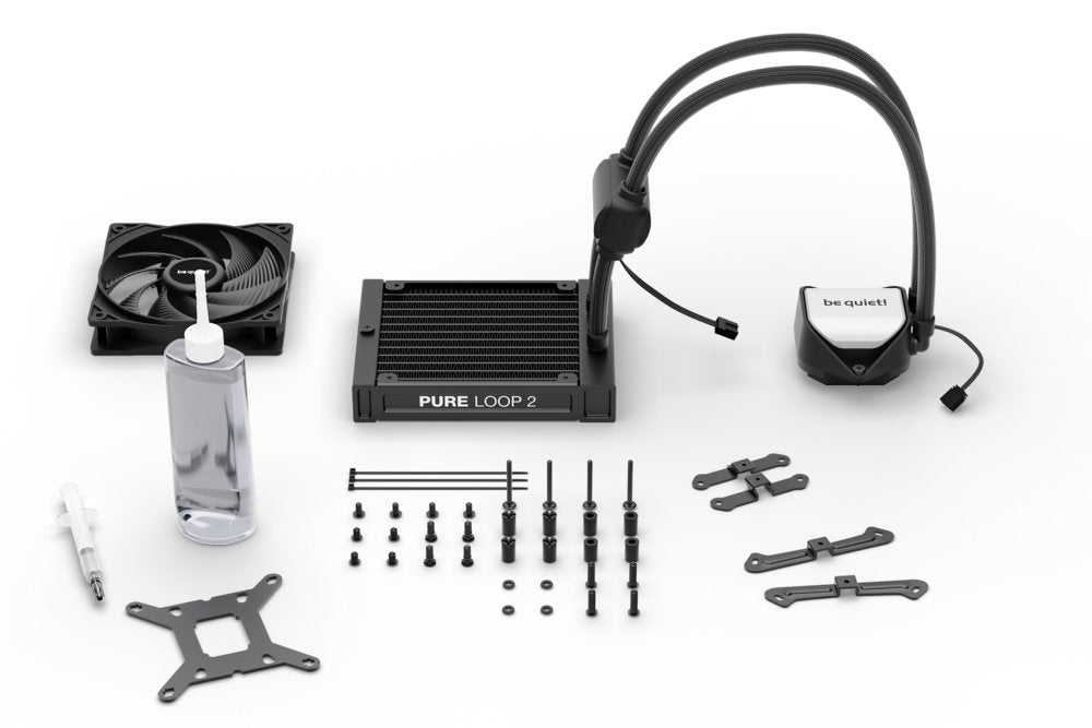 be quiet! PURE LOOP 2 120mm | All-in-One CPU Waterkoeler | Zwart - Matmuis - Matmuis