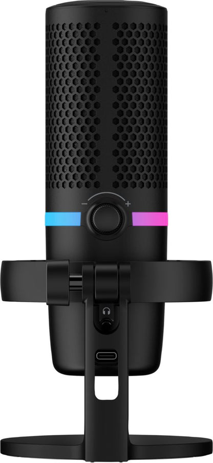 HyperX DuoCast | USB-microfoon | RGB-verlichting | Voor pc en console | Zwart - Matmuis - Matmuis