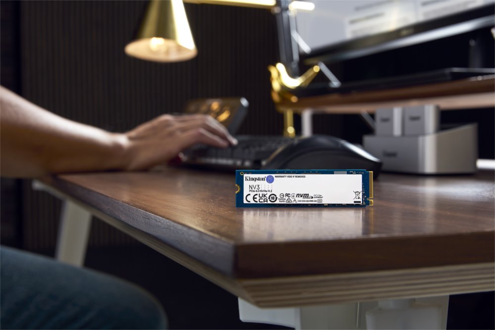 Kingston NV3 | 500GB NVMe SSD | M.2 Gen4 | 5.000MB/s Lezen | 3.000MB/s Schrijven