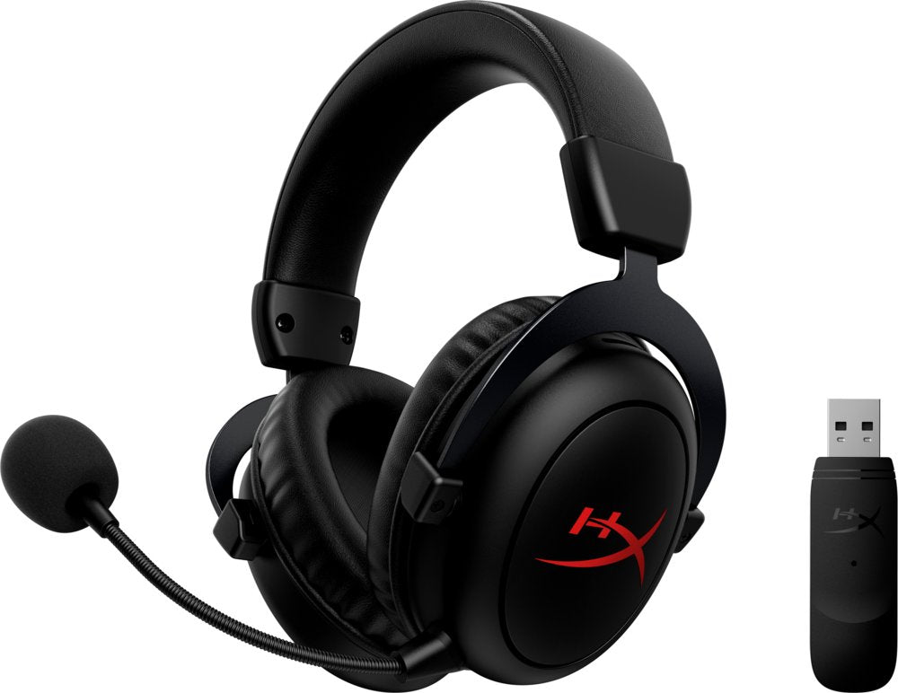 HyperX Cloud Core Wireless | Over-ear Gaming Headset | USB-A Receiver | Zwart - Matmuis - Matmuis