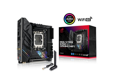 ASUS ROG STRIX B760-I GAMING WIFI | Socket LGA 1700 | Intel B760 | 2xDDR5 | Mini-ITX | Moederbord - Matmuis - Matmuis