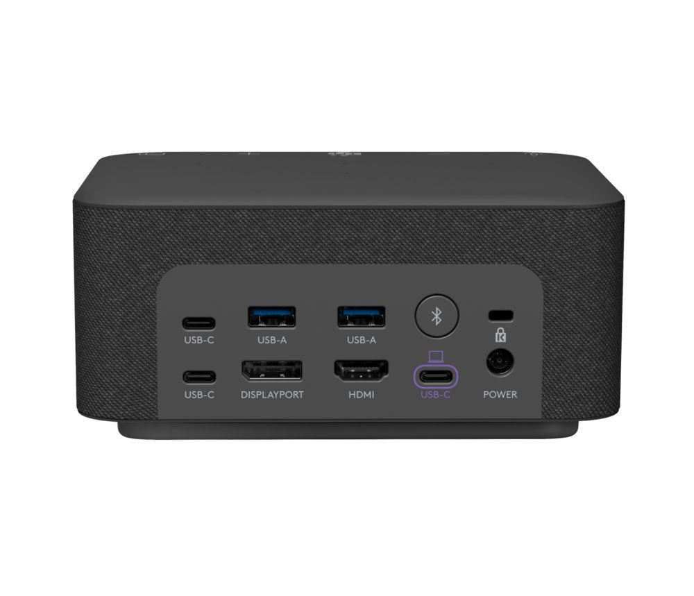 Logitech Logi Dock | Alles-in-één videovergadersysteem | Voor 1 persoon | USB & Bluetooth - Matmuis - Matmuis