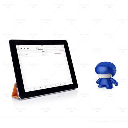 Xoopar | Mini Xboy Portable Bluetooth Speaker | LED Blauw - Matmuis