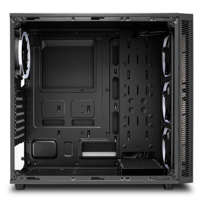 Sharkoon TG4M RGB | Midi Tower Case | Zwart - Matmuis