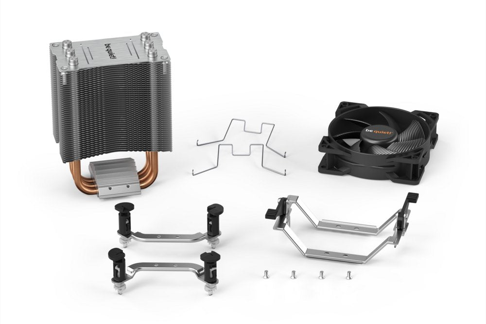 be quiet! Pure Rock Slim 2 | 130W TDP | 155mm Hoogte | 92mm Fan | CPU Luchtkoeler - Matmuis