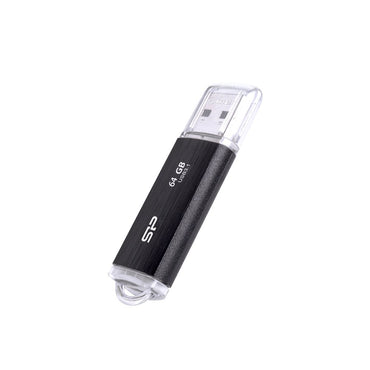 Silicon Power Blaze B02 | 64GB USB-A 3.2 Flash Drive | Zwart - Matmuis