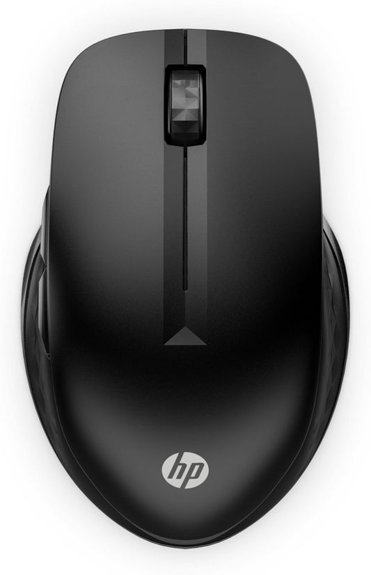 HP 430 | Multi-Device Draadloze Muis | Links- en Rechtshandig | RF + Bluetooth | 1200 DPI | Zwart - Matmuis - Matmuis