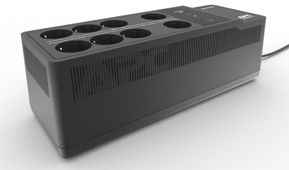 APC Back-UPS BE850G2-GR | 850 VA | 8 Schuko Stopcontacten (6 op Accu) | USB Type-A & C | AVR Spanningstabilisatie | Bescherming tegen Stroomstoringen - Matmuis
