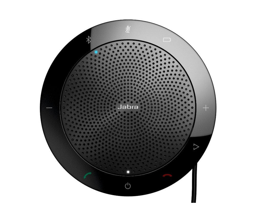 Jabra Speak 510+ | Speakerphone | USB & Bluetooth | Draadloze adapter inbegrepen | Zwart - Matmuis - Matmuis
