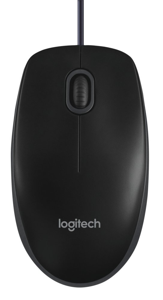 Logitech B100 | Bedrade Muis | Links- en Rechtshandig | USB-A | 800 DPI | Zwart - Matmuis