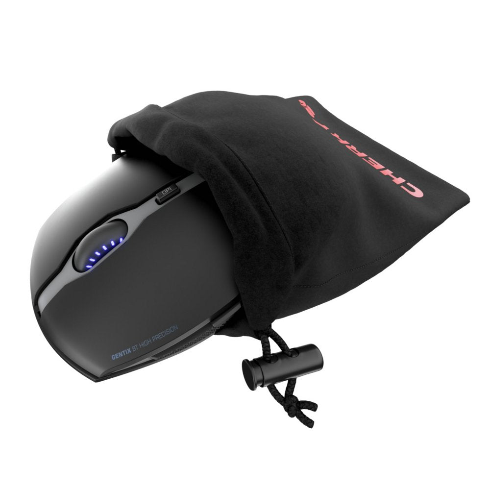 Cherry GENTIX BT | Ambidextrous Draadloze Muis | Bluetooth | 2000 DPI | Zwart - Matmuis - Matmuis
