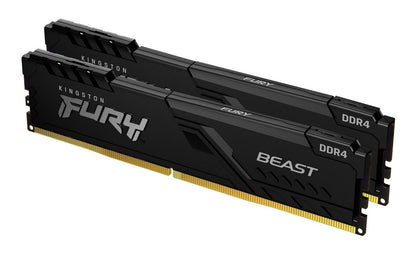 Kingston Fury Beast | 32GB 2x16GB DDR4 | 3200MHz | DIMM | CL16 | Geheugenmodules | RAM