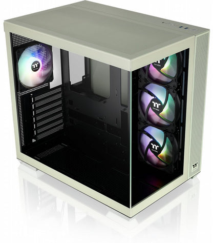 Thermaltake View 380 TG ARGB Matcha Green | Mid Tower Behuizing | Groen (CA-1Z2-00MEWN-00) - Matmuis