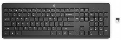 HP 230 | Draadloos Toetsenbord | met USB-A ontvanger | Zwart - Matmuis - Matmuis