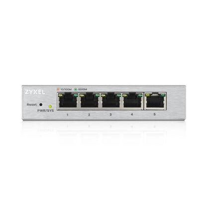 Zyxel GS1200-5 | Managed Switch | 5 Poorten | Gigabit Ethernet (10/100/1000 Mbps) | Zilver - Matmuis