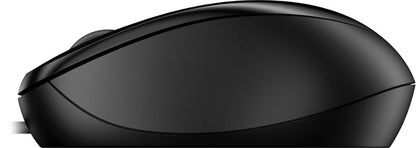 HP 1000 | Bekabelde Muis | Links- en Rechtshandig | 1000 DPI | Zwart - Matmuis - Matmuis