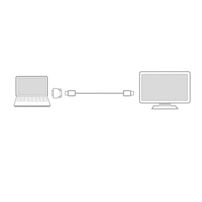 ACT DVI-D naar HDMI Verloopadapter | Zip Bag - Matmuis - Matmuis