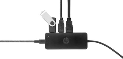 HP 7PJ38AA | Travel Hub G2 | USB-C | Zwart - Matmuis - Matmuis