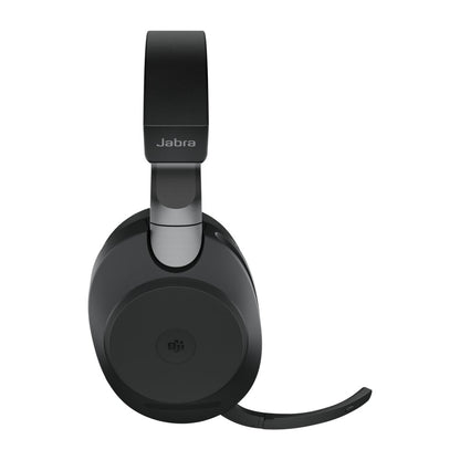 Jabra Evolve2 85 | Draadloze Over-Ear Headset | ANC | Bluetooth + 3.5mm | Zwart - Matmuis - Matmuis