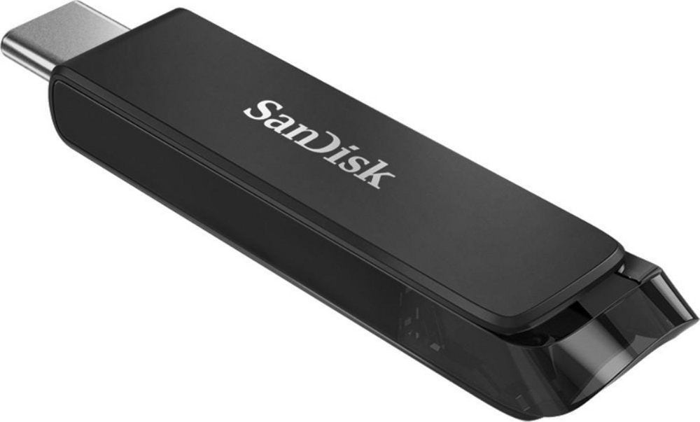 SanDisk Ultra | 128GB USB-C 3.2 Flash Drive | Zwart - Matmuis