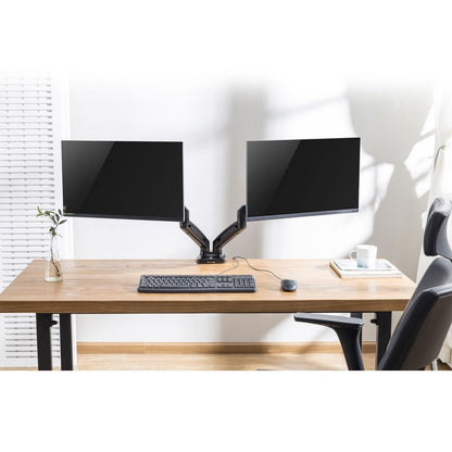 ACT AC8312 | Verstelbare Monitor-bureaubeugel | Tot 32" | Max 9kg | VESA 100x100 | 2 Monitoren - Matmuis - Matmuis