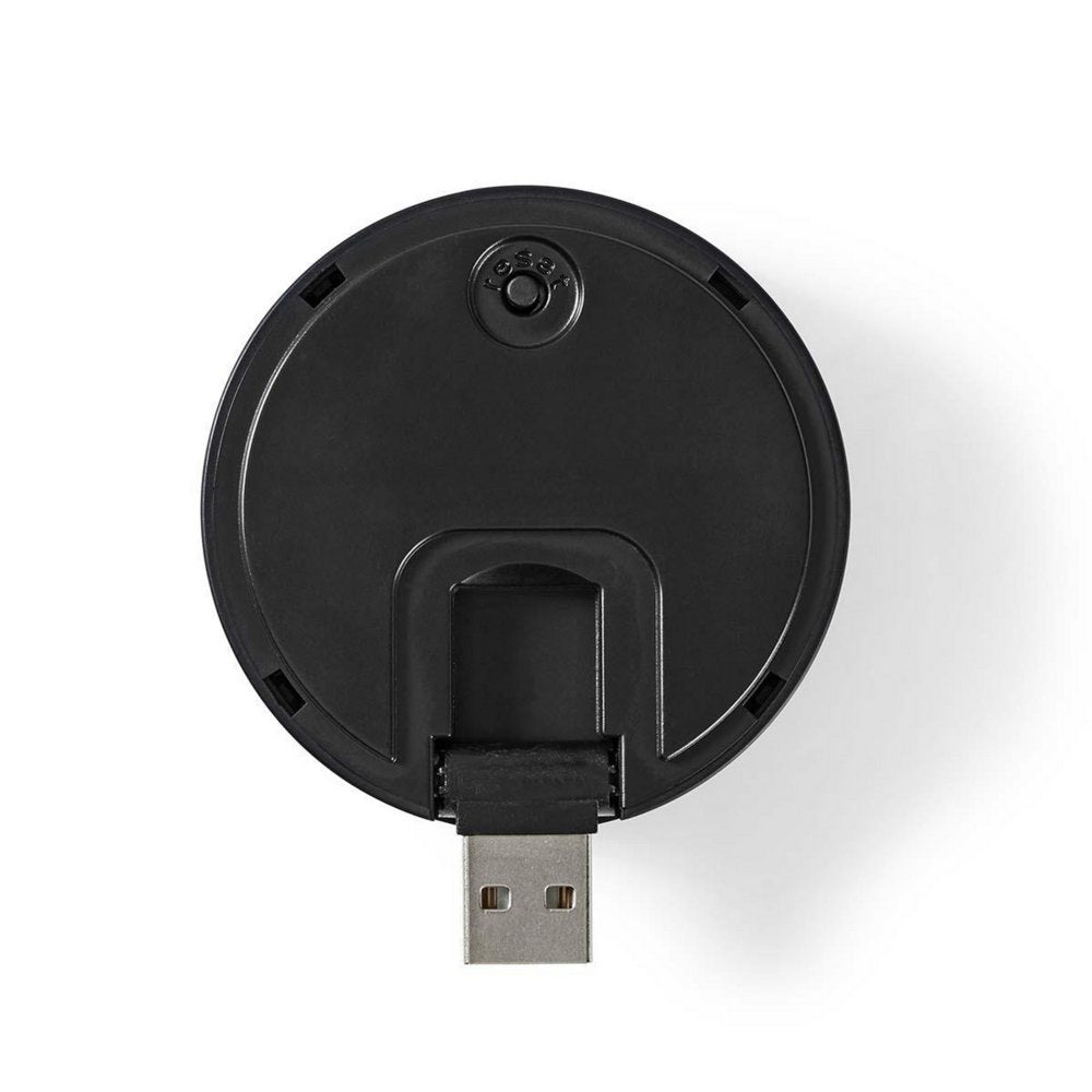 Nedis WIFICDPC10BK | Draadloze deurbelontvanger | USB-gevoed | 433 MHz | 80 dB | Zwart - Matmuis