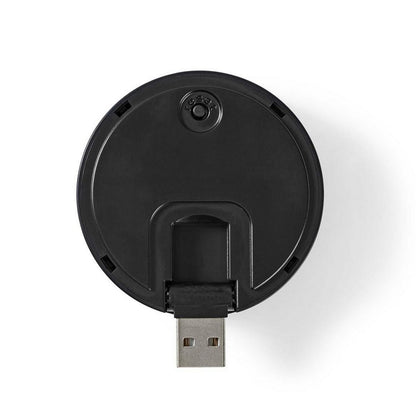 Nedis WIFICDPC10BK | Draadloze deurbelontvanger | USB-gevoed | 433 MHz | 80 dB | Zwart - Matmuis