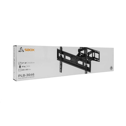 SBOX PLB-3646-2 | Draaibare TV-beugel | 37-80" | Max 40kg | VESA 600x400 - Matmuis