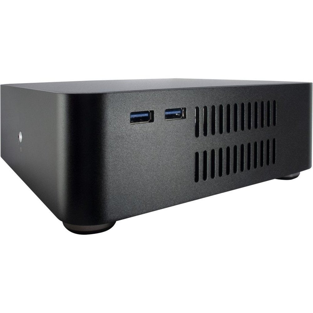 Inter-Tech ITX A60 | Mini-ITX Case | 60 Watt Voeding | Zwart - Matmuis