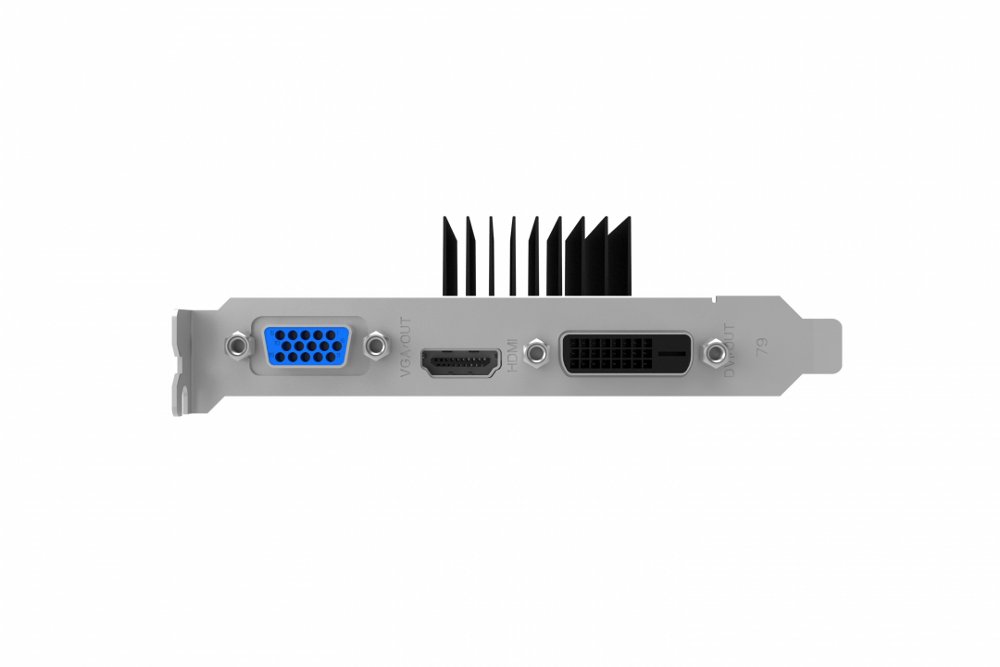 Palit GeForce GT 710 | 2GB GDDR3 VRAM | Passieve Koeling | Low Profile | Videokaart | GPU | NVIDIA - Matmuis - Matmuis