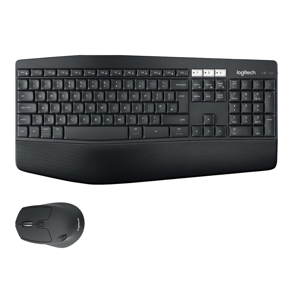 QWERTZ | Logitech MK850 Performance | Draadloze Muis en Toetsenbordcombo | QWERTZ - Matmuis - Matmuis