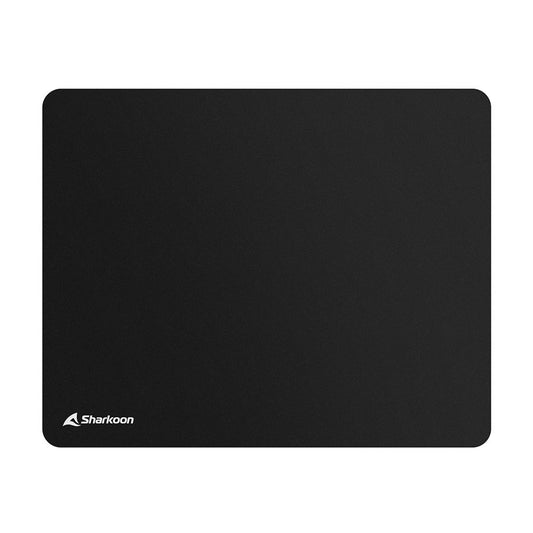 Sharkoon 1337 V2 Gaming Mat XL | Gaming-muismat | XL-formaat (444 x 355 mm) | Waterafstotend textiel | Antislip rubberen onderzijde | Zwart