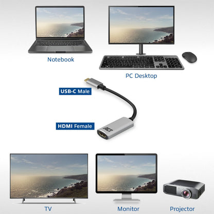 ACT AC7010 | USB-C naar HDMI Adapter - Matmuis - Matmuis