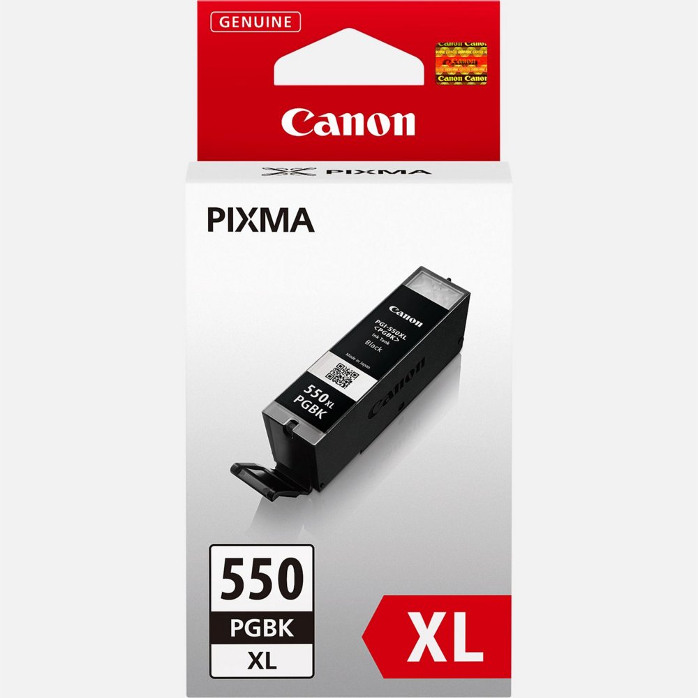 Canon PGI-550XL PGBK | Originele High (XL) Rendement Zwarte Inktcartridge | 1 Stuk - Matmuis - Matmuis