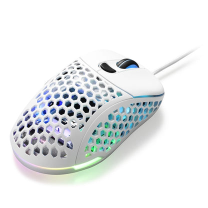 Sharkoon Light² 200 | Bekabelde Gaming Muis | Links- en Rechtshandig | USB-A | 16000 DPI | Wit - Matmuis - Matmuis