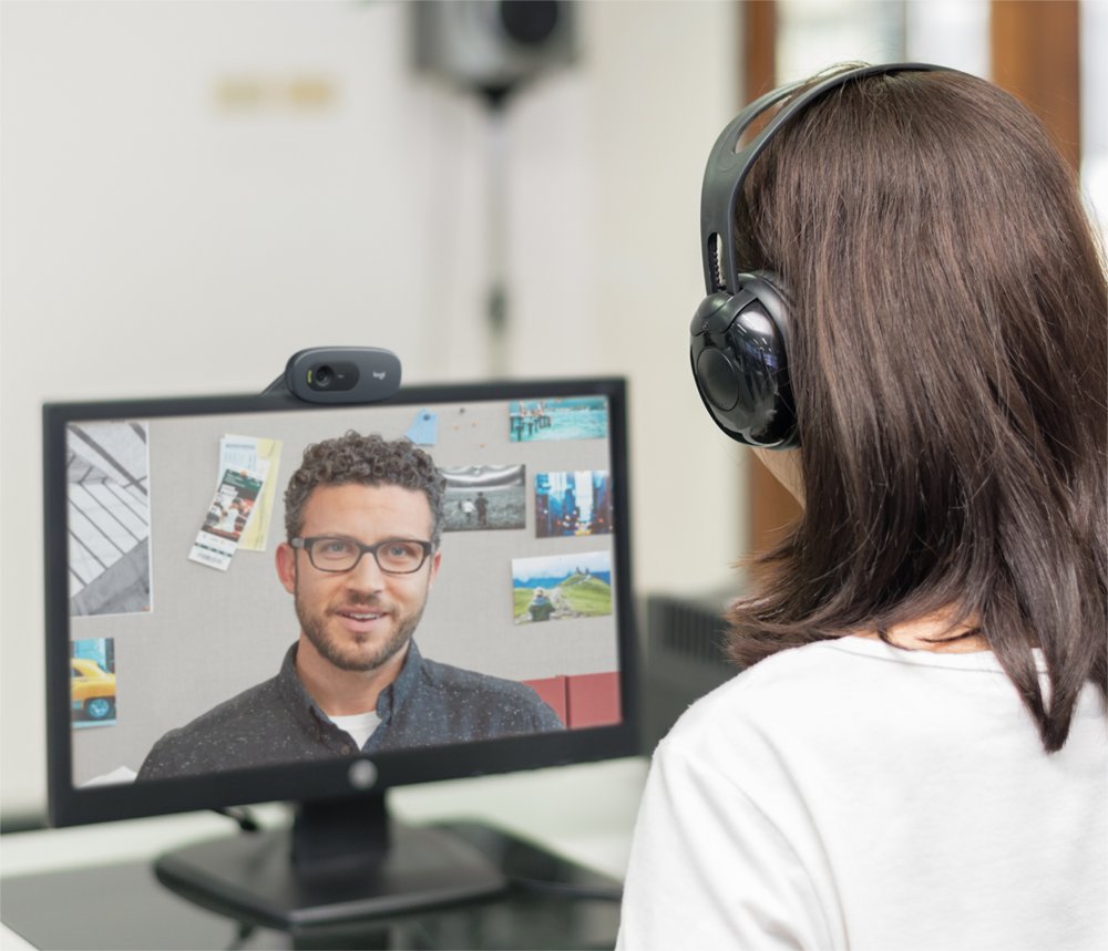 Logitech C505e | 720p 30FPS USB Webcam met Microfoon - Matmuis - Matmuis