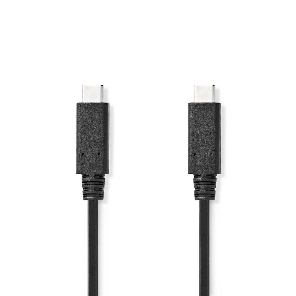 Nedis CCGL64750BK10 | USB 3.2 Gen 2 | USB-C naar USB-C | 1m | Zwart - Matmuis - Matmuis