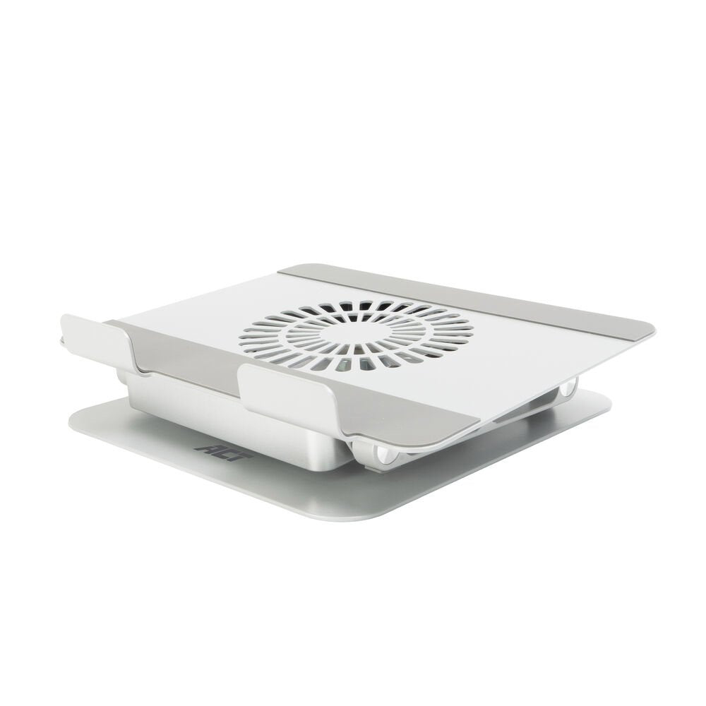 ACT AC8106 | 360° Draaibare Laptopstandaard | Met Ventilator | Traploos Verstelbaar - Matmuis