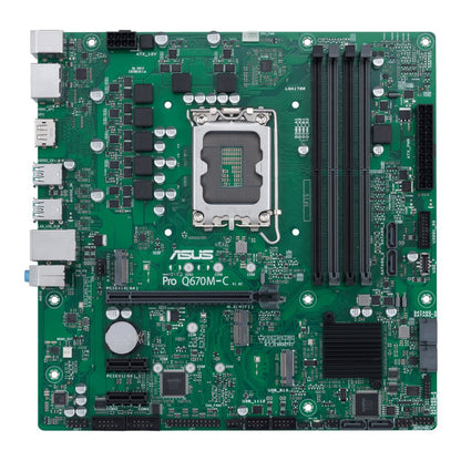 ASUS PRO Q670M-C-CSM | Socket LGA 1700 | Intel Q670 | 4xDDR5 | Micro-ATX | Moederbord - Matmuis - Matmuis