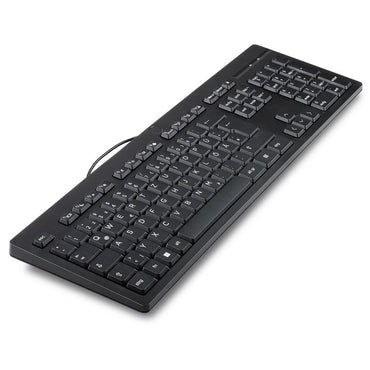 HP 125 | Bedraad Toetsenbord | USB | QWERTY US International | Zwart - Matmuis - Matmuis