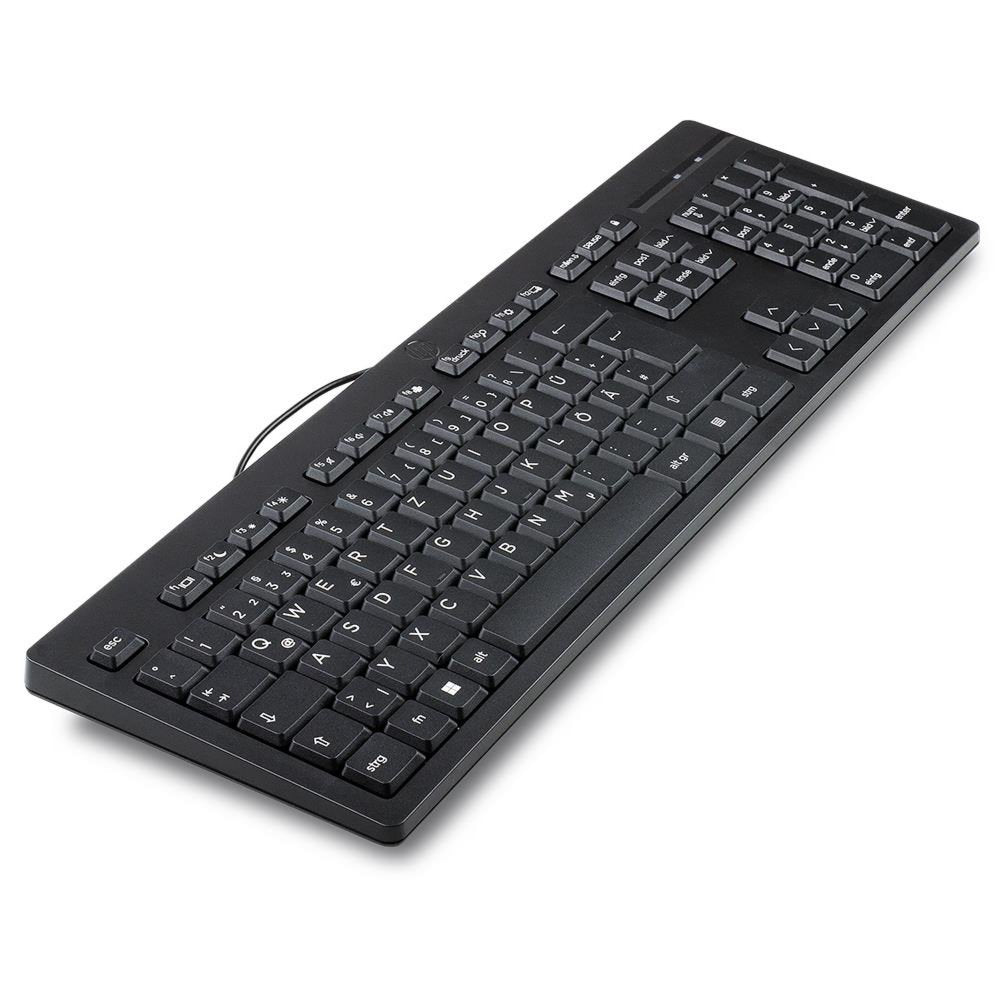 QWERTZ | HP 125 | Bedraad Toetsenbord | QWERTZ - Matmuis