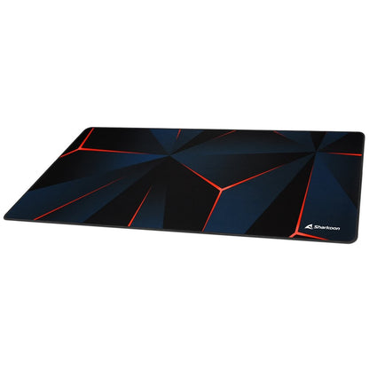Sharkoon SKILLER SGP30 | Gaming Muismat | Zwart/Blauw/Oranje | Stoffen oppervlak
