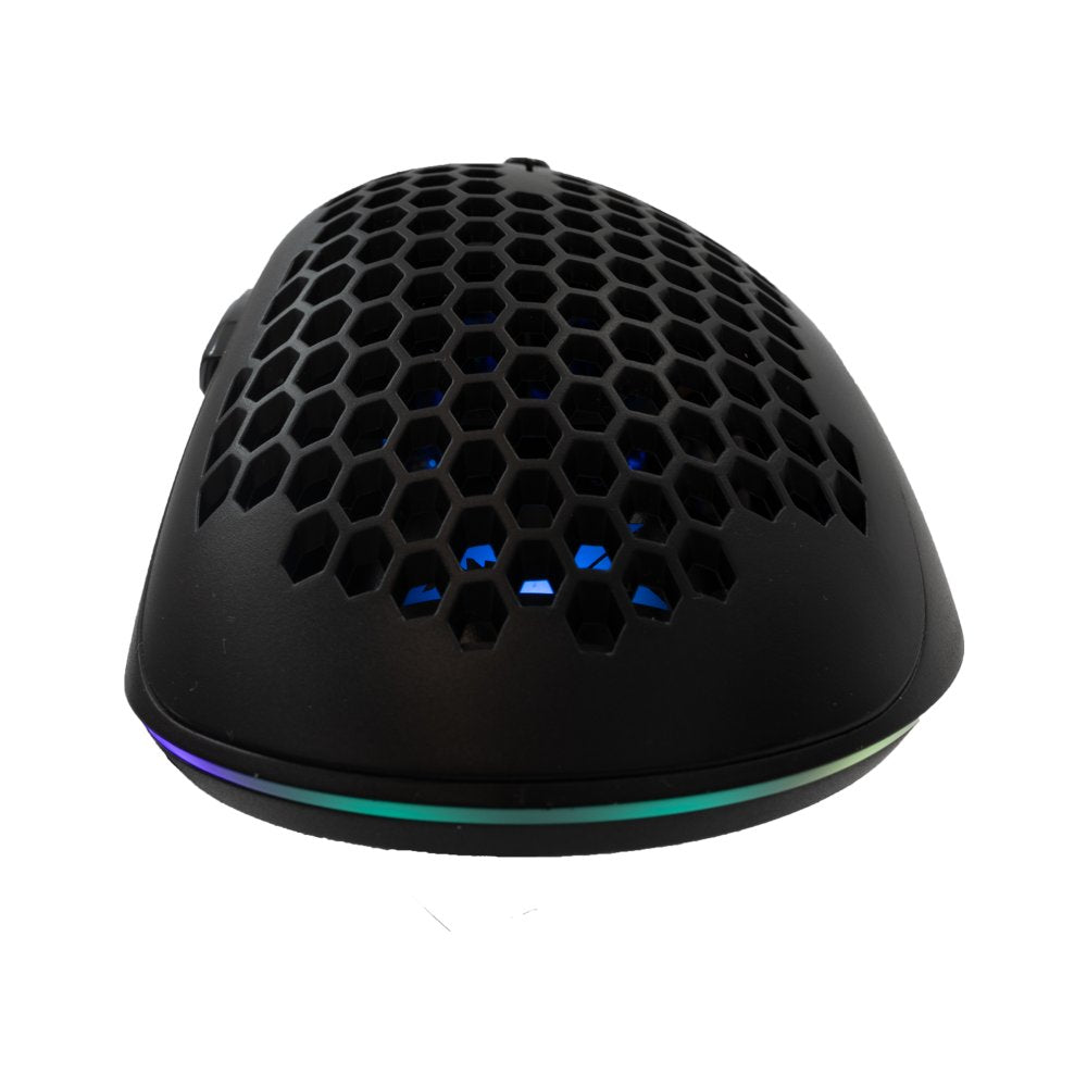 Baracuda CORAL RGB | Bedrade Gaming Muis | USB-A | 12800 DPI | Zwart - Matmuis - Matmuis
