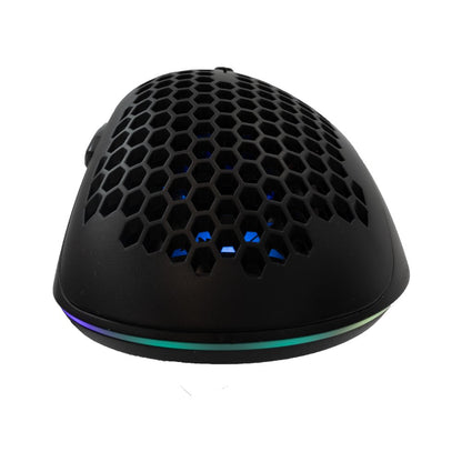 Baracuda CORAL RGB | Bedrade Gaming Muis | USB-A | 12800 DPI | Zwart - Matmuis - Matmuis