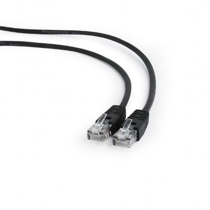 Gembird netwerkkabel | Patch cord | Cat5e | U/UTP (UTP) | 0,25 m | Zwart - Matmuis