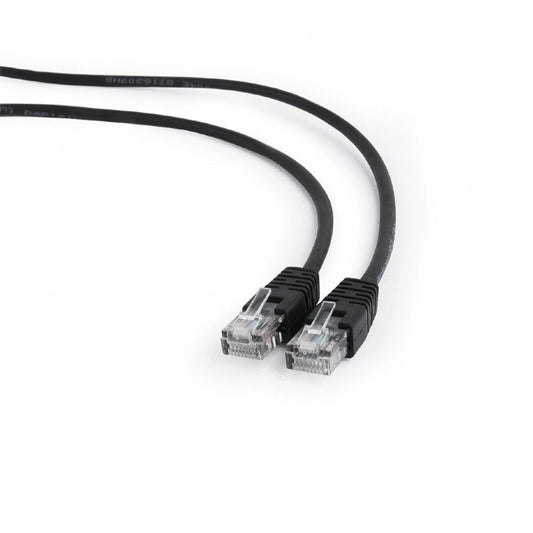 Gembird netwerkkabel | Patch cord | Cat5e | U/UTP (UTP) | 0,25 m | Zwart - Matmuis